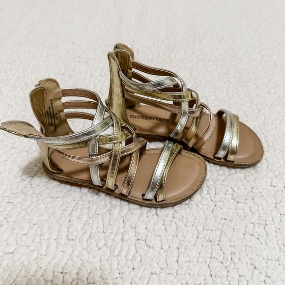 Tucker + Tate Metallic Sandals - Picture 1 of 6